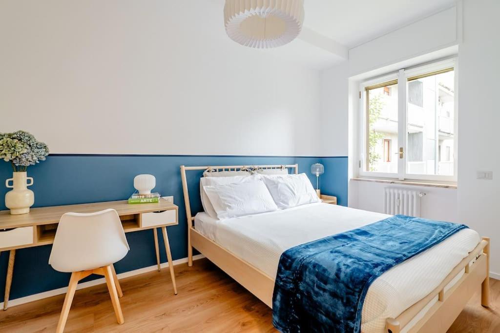 Luxury 1 Bedroom Apartment, Close To San Siro, Fiera And 10 Min Metro To Duomo Milan Luaran gambar